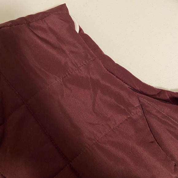 New York & Company women’s deep purple light‎ padding puffer zip vest pockets XL - Picture 8 of 8